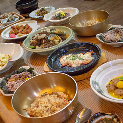 수라상 (1人 기준 35,000원) × 3인 = 총 105,000원
2인 방문시 2인 제공