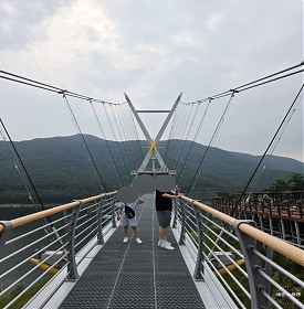 영천 아이와 가볼만한곳 보현산댐 출렁다리 & 보현산천문과학관