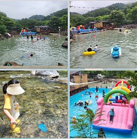 경남 합천 소리길오토캠핑장 수영장 계곡 물놀이 솔직후기