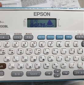 EPSON 라벨프린터 엡손 네임스티커 LW-K200BL 내돈내산후기